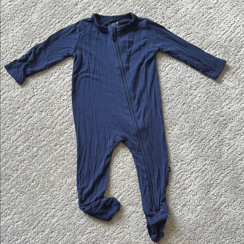 Navy Blue Kids One Piece